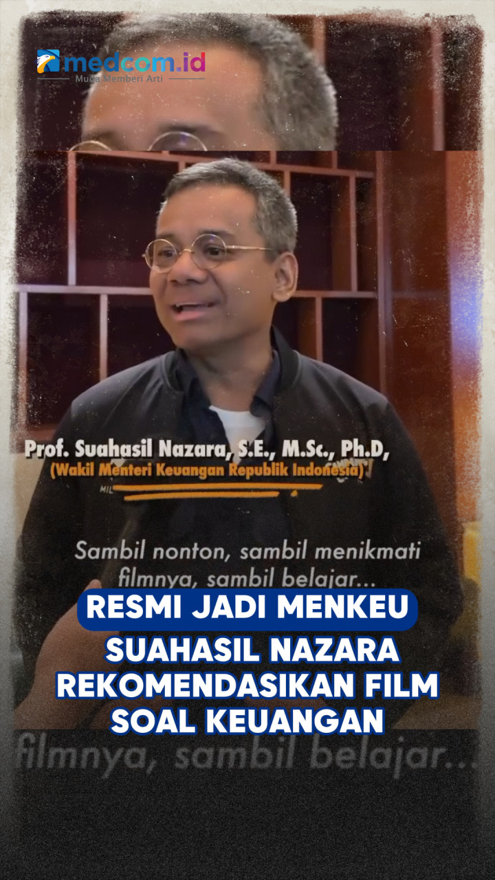 Resmi Jadi Menkeu, Suahasil Nazara Rekomendasikan Film soal Keuangan