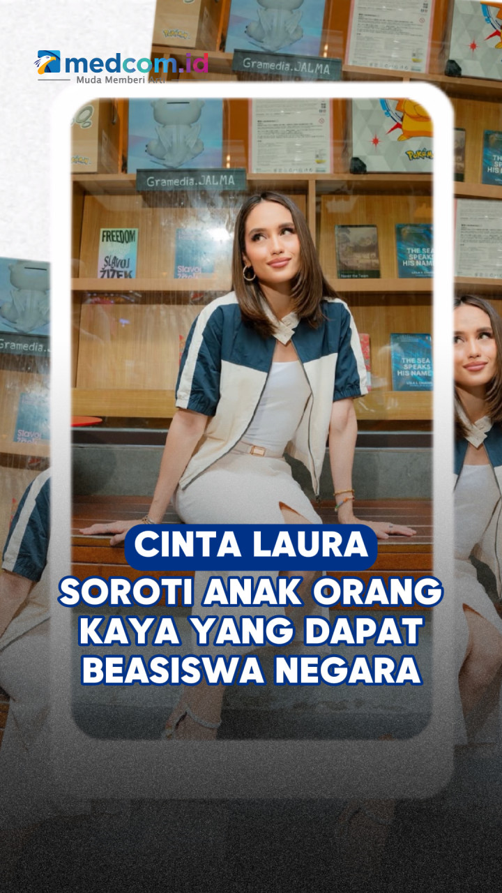 Cinta Laura Soroti Anak Orang Kaya yang Dapat Beasiswa Negara
