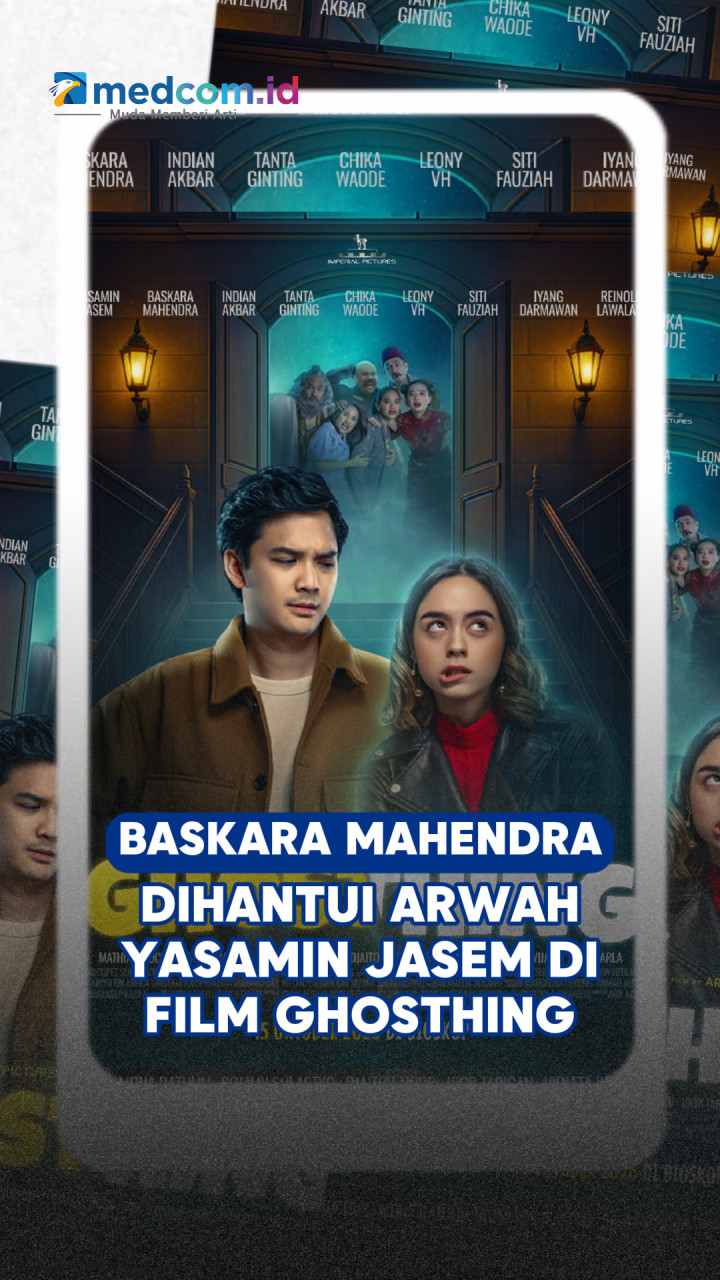 Baskara Mahendra Dihantui Arwah Yasamin Jasem di Film Ghosthing
