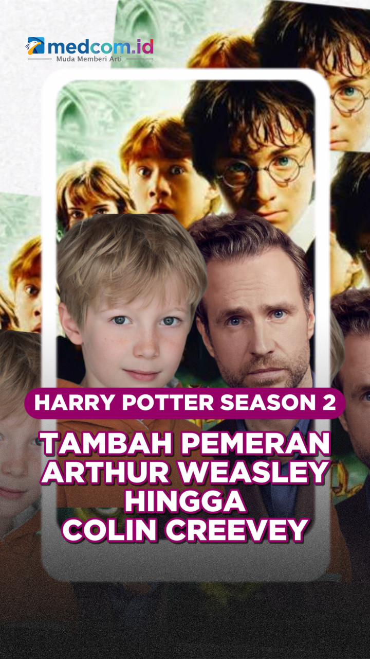 Serial Harry Potter Season 2 Tambah Pemeran Arthur Weasley hingga Colin Creevey