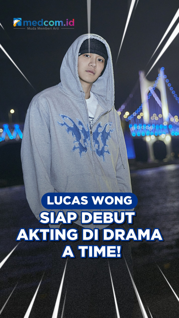 Lucas Wong Siap Debut Akting di Drama A Time!
