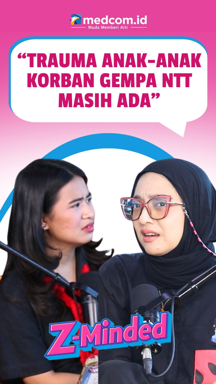Chiki Fawzi: Trauma Anak-anak Korban Gempa NTT Masih Terasa