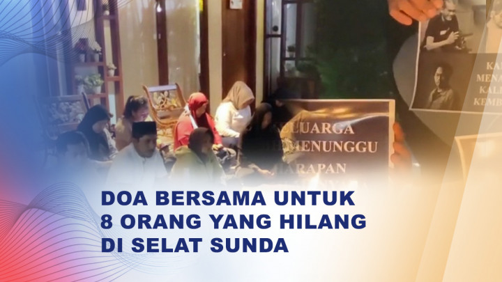 Lima Jurnalis Hilang di Selat Sunda, Doa dan Lilin Jadi Simbol Harapan