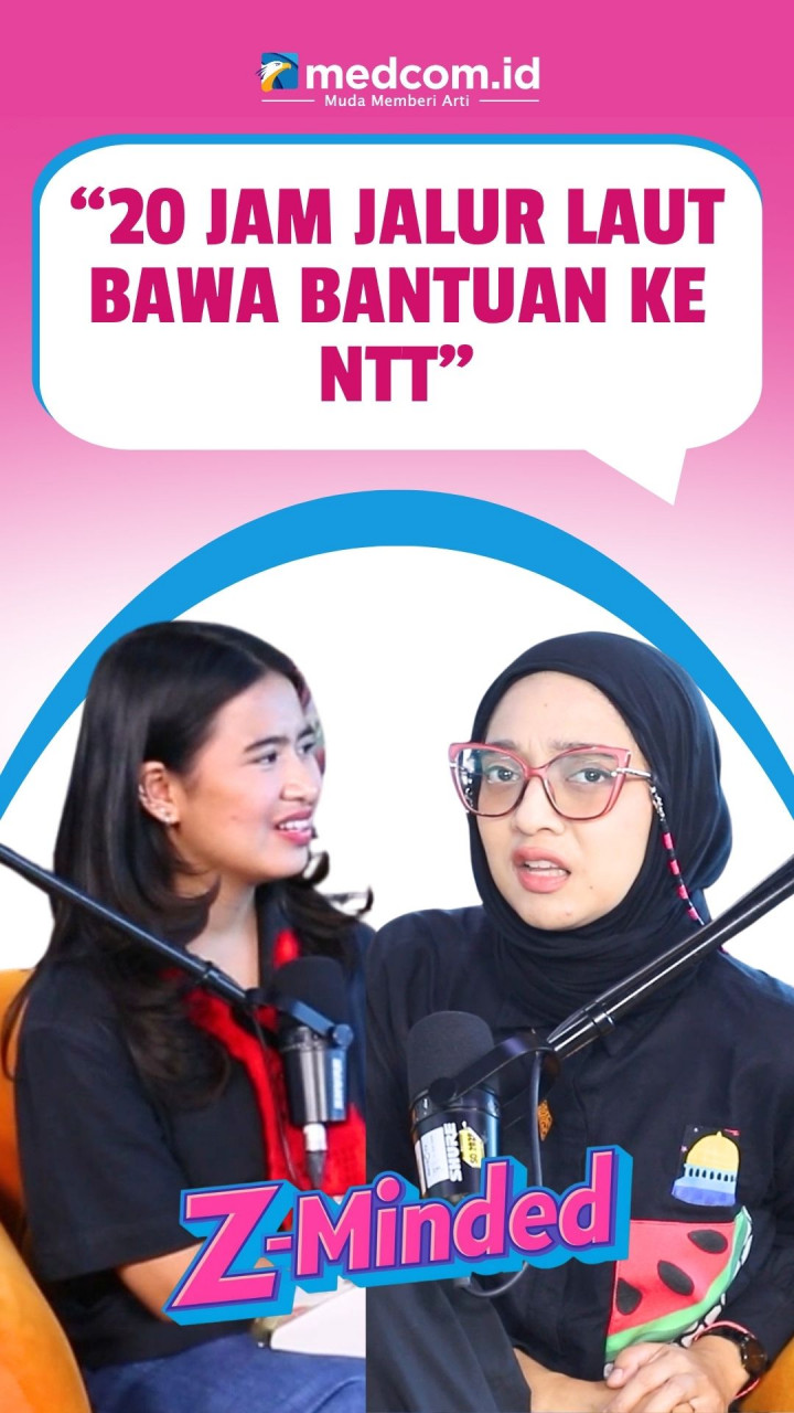 Jadi Relawan di NTT, Chiki Fawzi Tempuh Perjalanan Laut 20 Jam