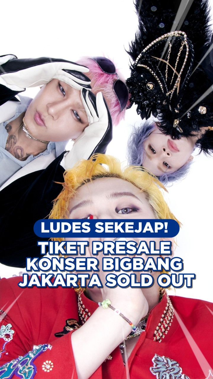 Ludes Sekejap! Tiket Presale Konser BIGBANG Jakarta Sold Out