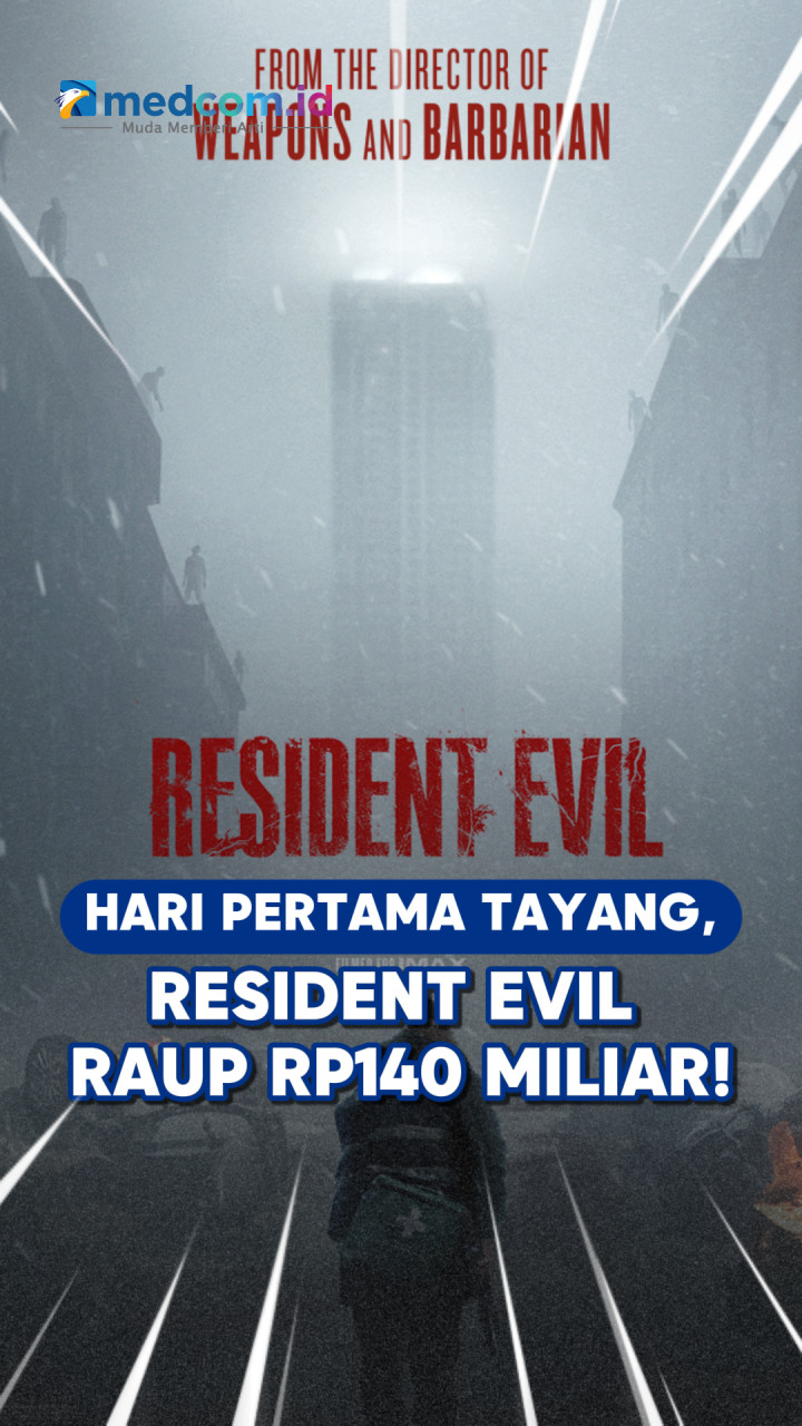 Hari Pertama Tayang, Resident Evil Raup Rp140 Miliar!