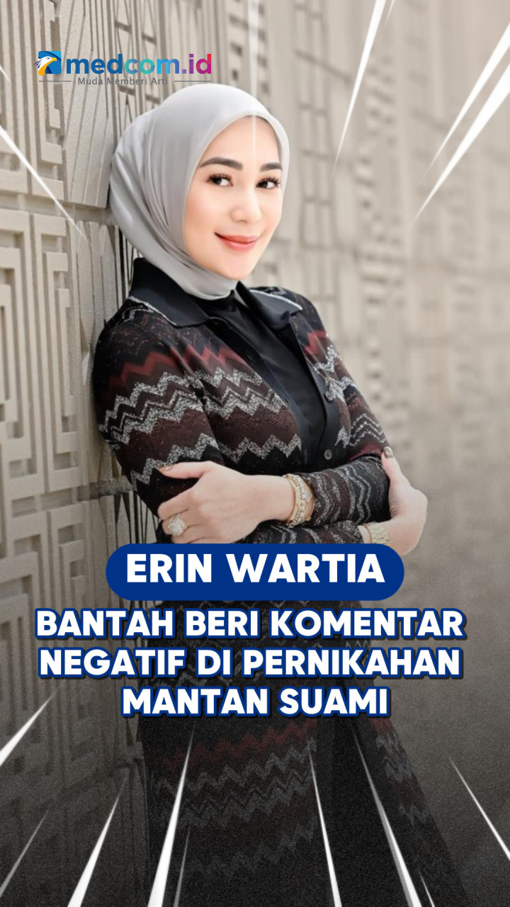 Erin Wartia Bantah Beri Komentar Negatif di Pernikahan Mantan Suami