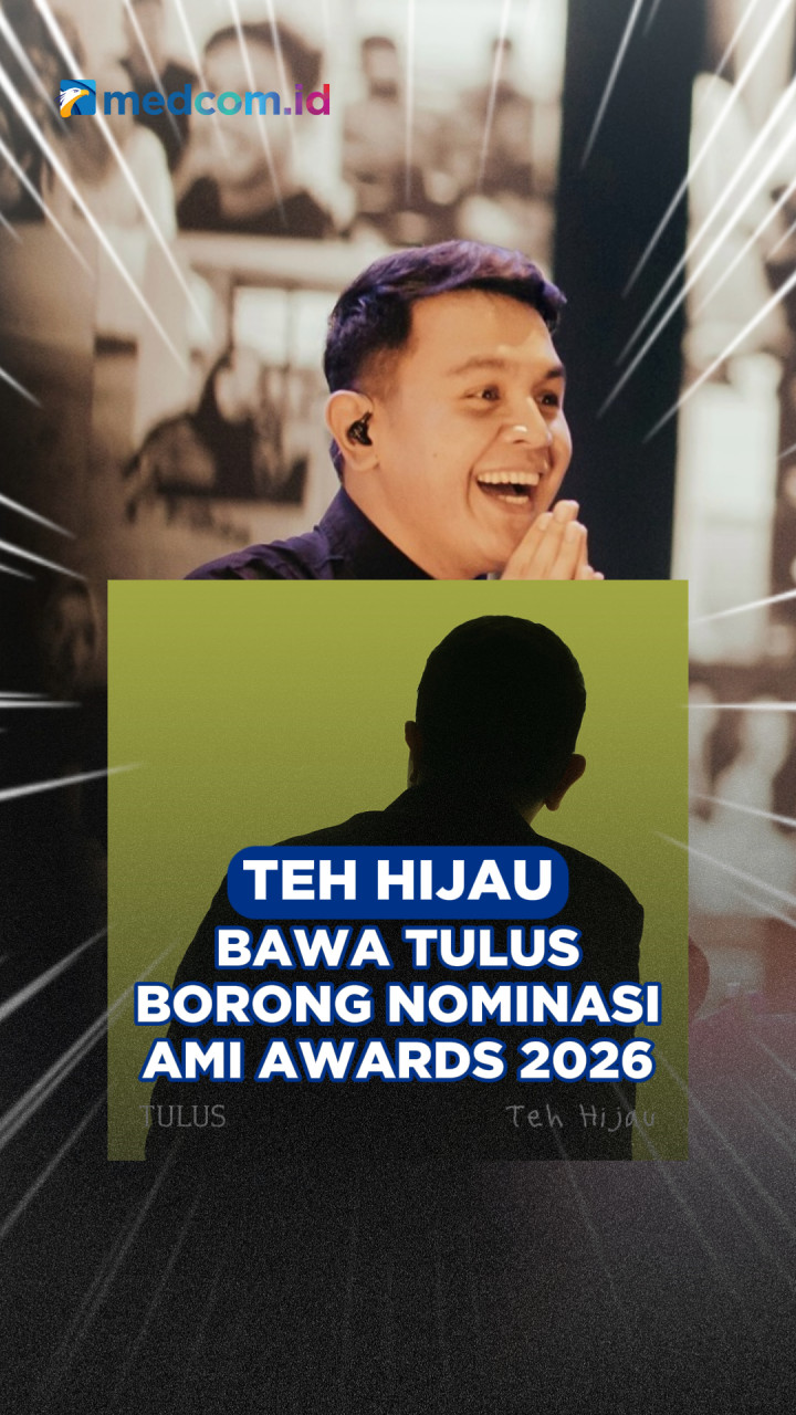 Teh Hijau, Bawa Tulus Borong Nominasi AMI Awards 2026