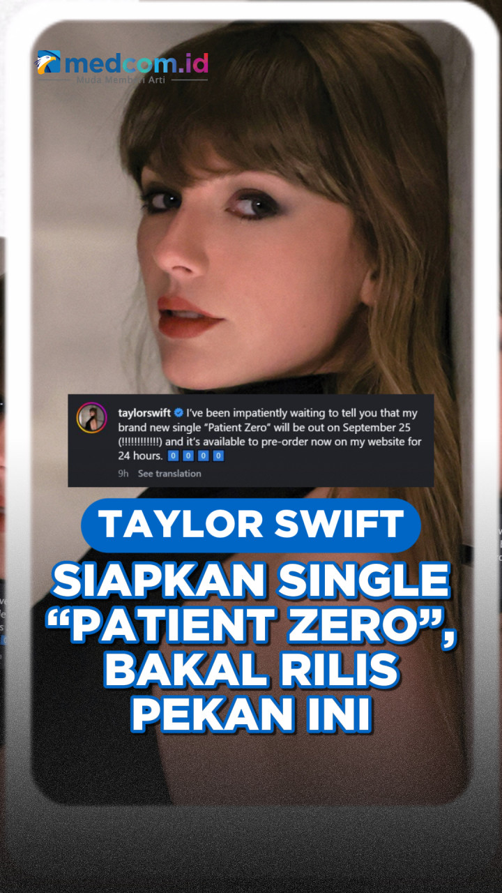 Taylor Swift Siapkan Single “Patient Zero”, Bakal Rilis Pekan Ini