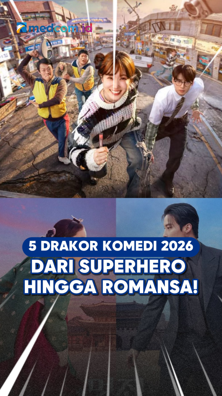5 Drakor Komedi 2026, dari Superhero hingga Romansa!
