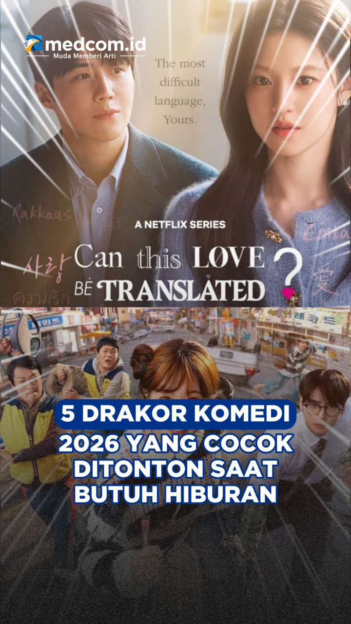5 Drakor Komedi 2026 yang Cocok Ditonton Saat Butuh Hiburan