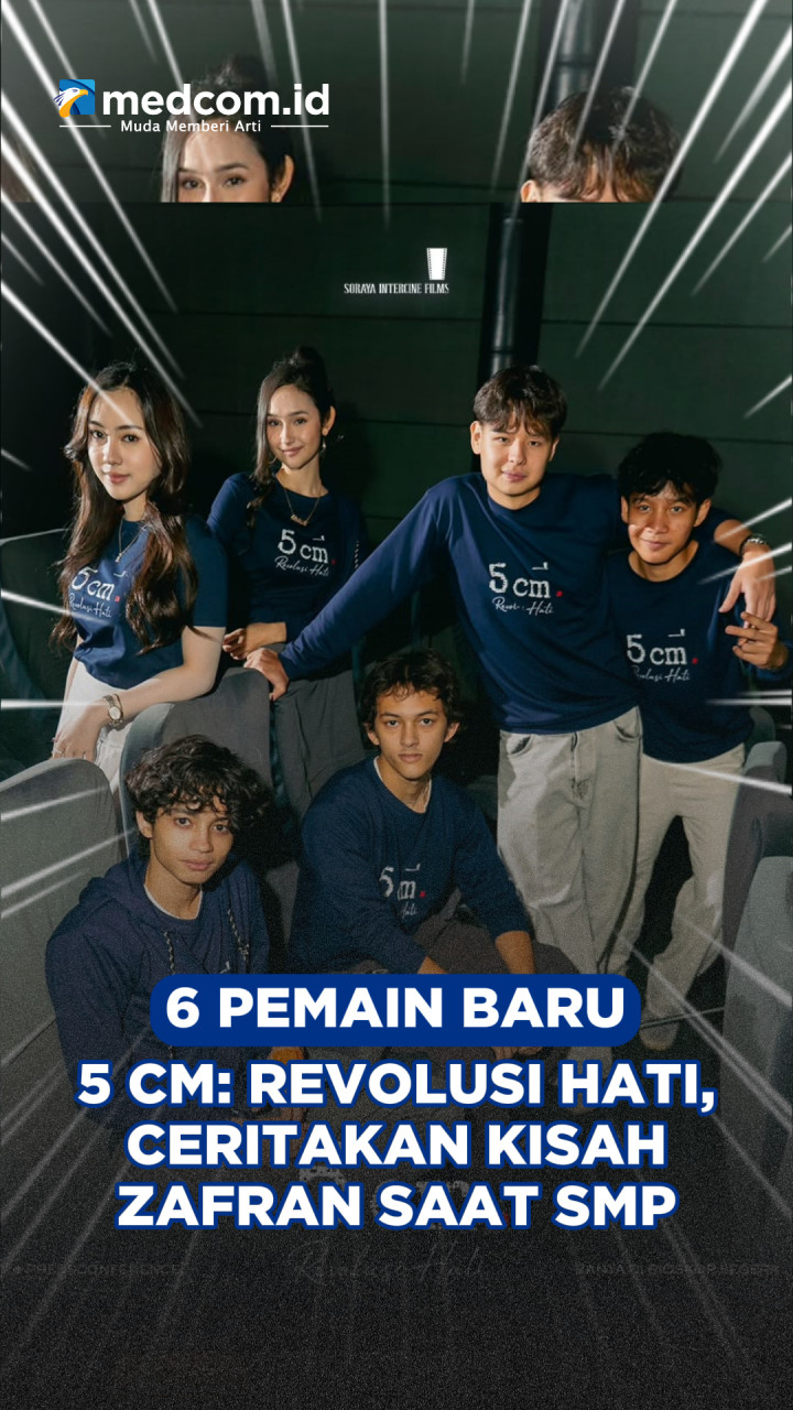 6 Pemain Baru 5 Cm: Revolusi Hati, Ceritakan Kisah Zafran Saat SMP