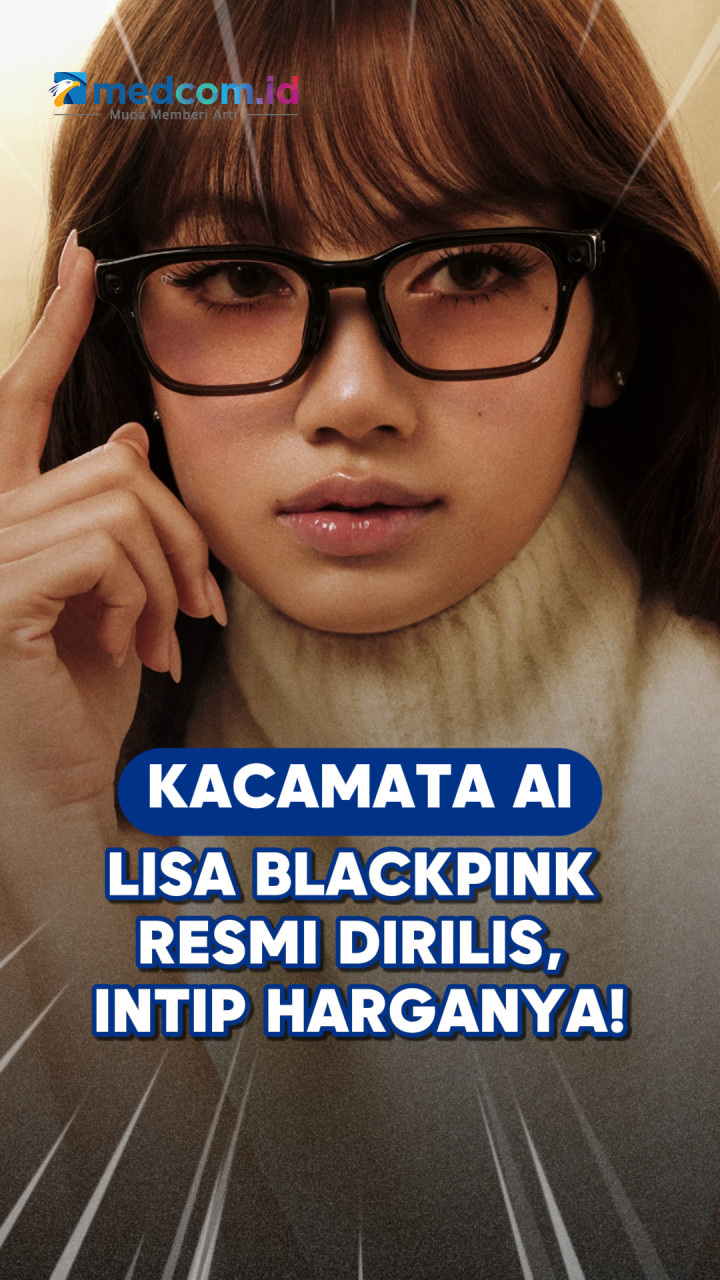 Kacamata AI Lisa BLACKPINK Resmi Dirilis, Intip Harganya!