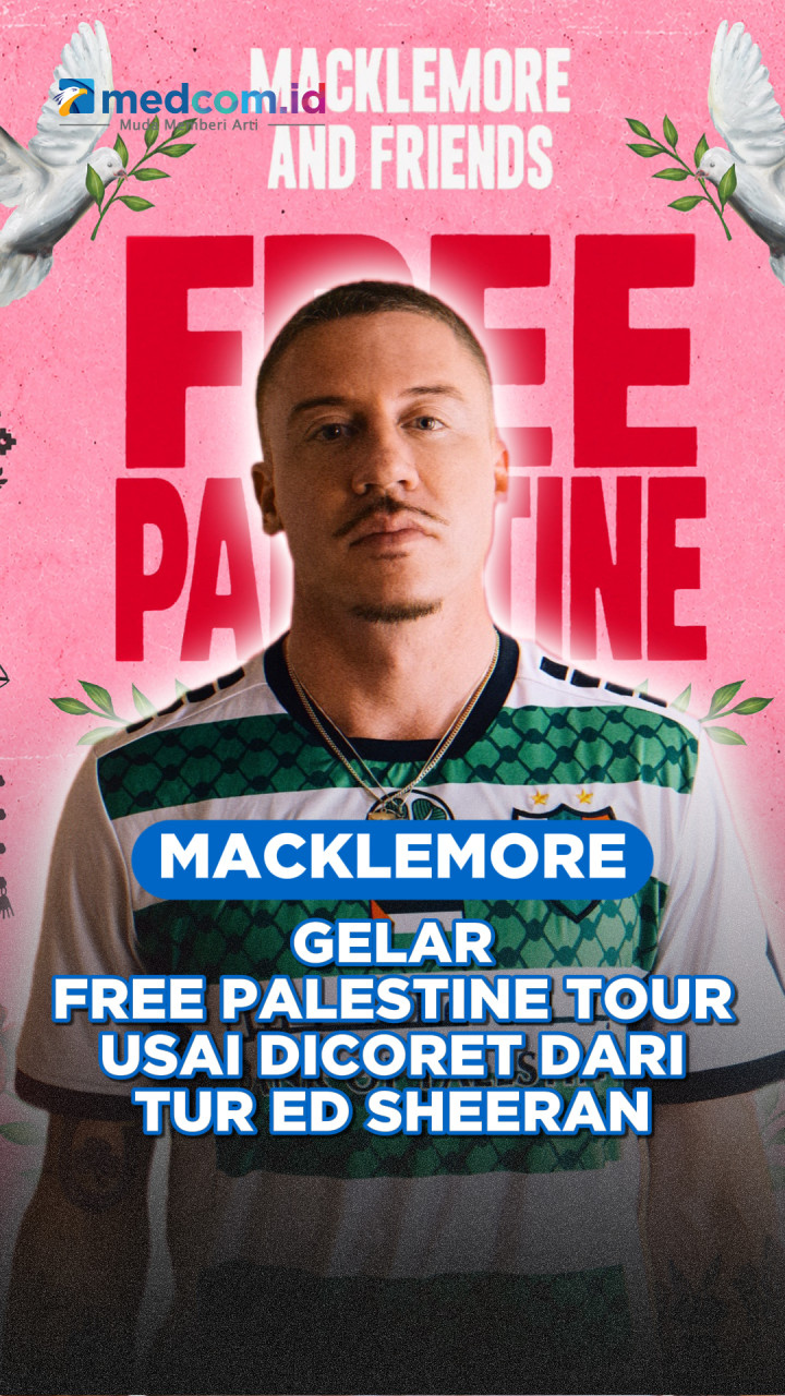 Macklemore Gelar Free Palestine Tour Usai Dicoret dari Tur Ed Sheeran