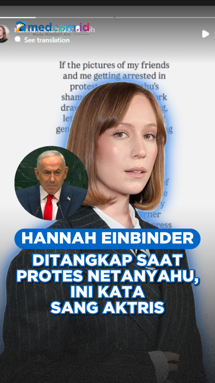 Hannah Einbinder Ditangkap Saat Protes Netanyahu, Ini Kata Sang Aktris