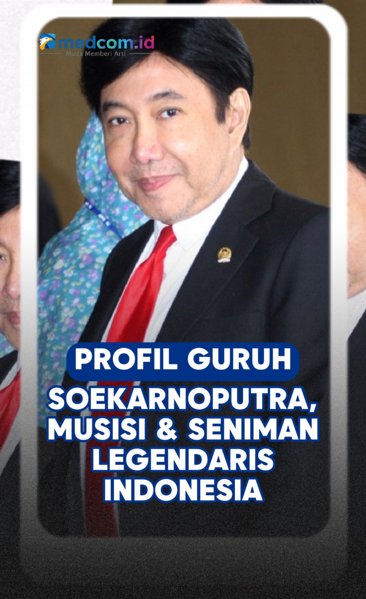 Profil Guruh Soekarnoputra, Musisi dan Seniman Legendaris Indonesia