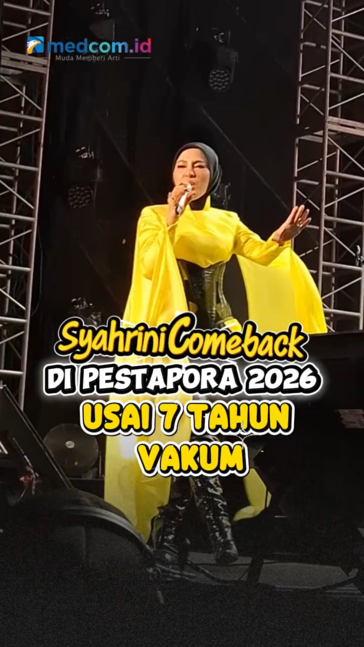7 Tahun Vakum, Syahrini Comeback di Pestapora 2026!