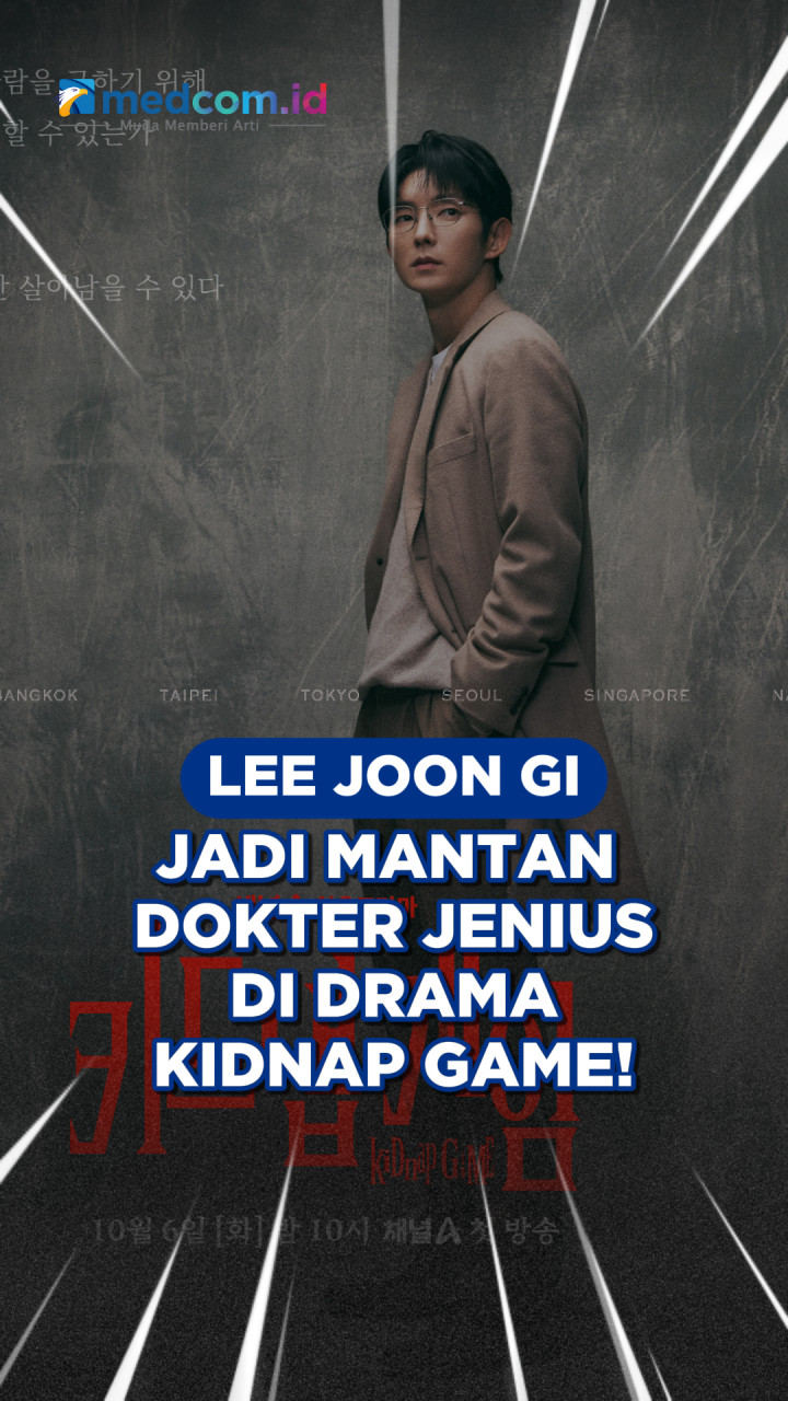 Lee Joon Gi Jadi Mantan Dokter Jenius di Drama kiDnap GAME!