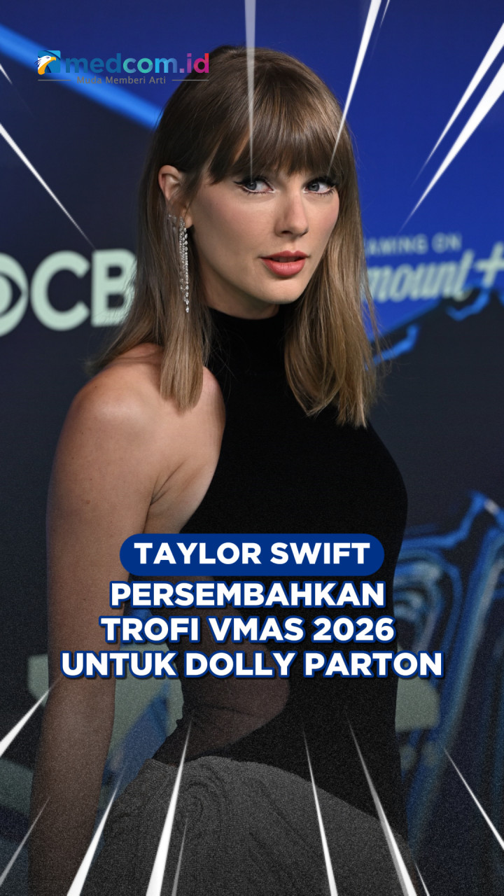 Taylor Swift Persembahkan Trofi VMAs 2026 untuk Dolly Parton