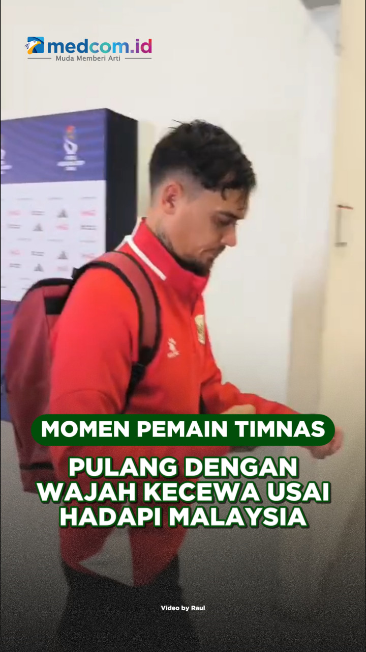Momen Pemain Timnas Pulang dengan Wajah Kecewa Usai Hadapi Malaysia