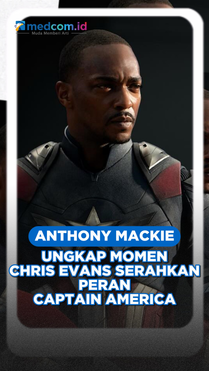 Anthony Mackie Ungkap Momen Chris Evans Serahkan Peran Captain America