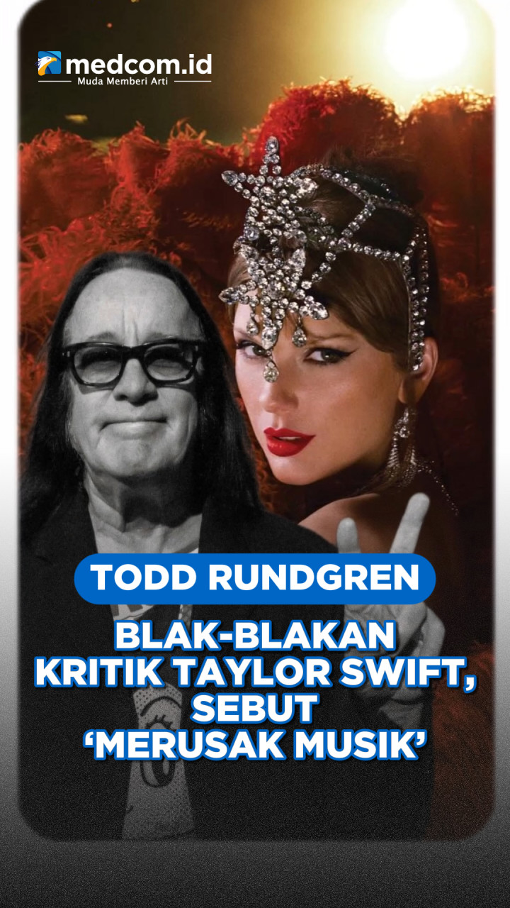 Todd Rundgren Blak-blakan Kritik Taylor Swift, Sebut ‘Merusak Musik’