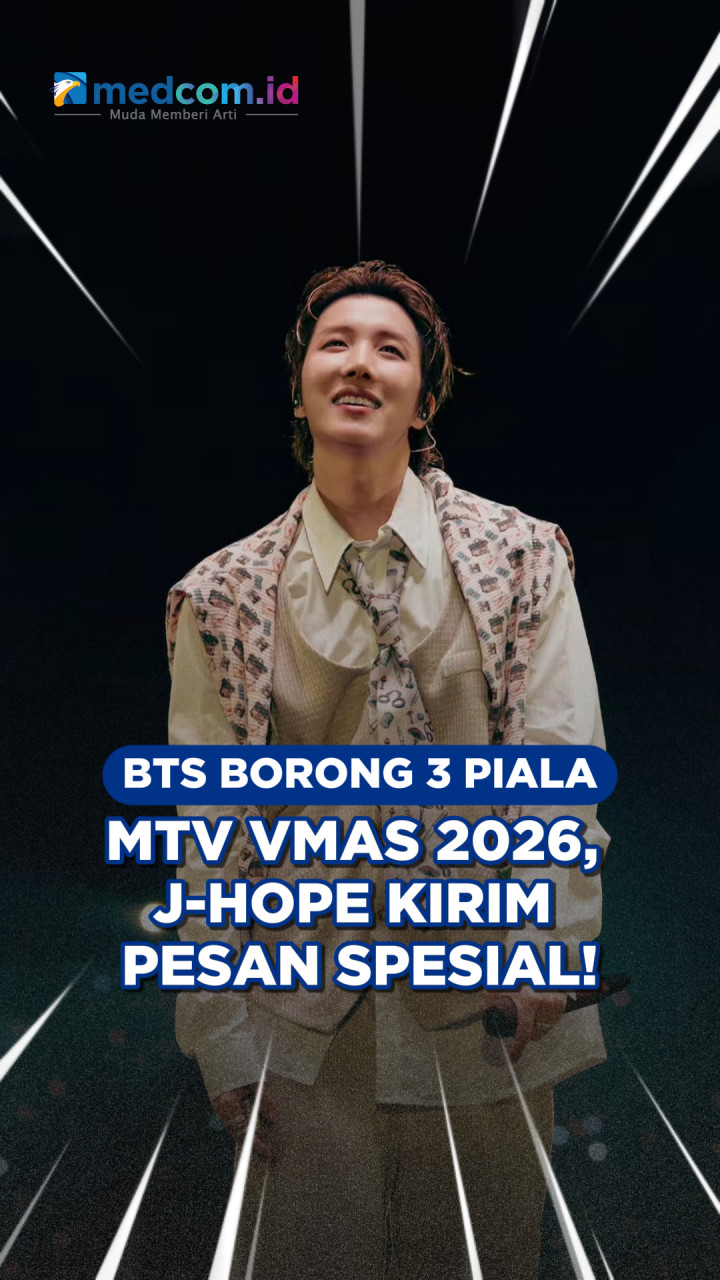 BTS Borong 3 Piala MTV VMAs 2026, J-Hope Kirim Pesan Spesial!