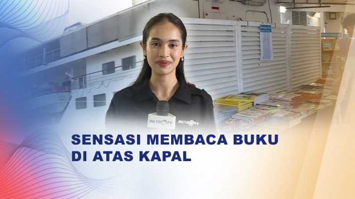 Kapal Perpustakaan Doulos Hope Bersandar di Jakarta, Bawa Ribuan Buku