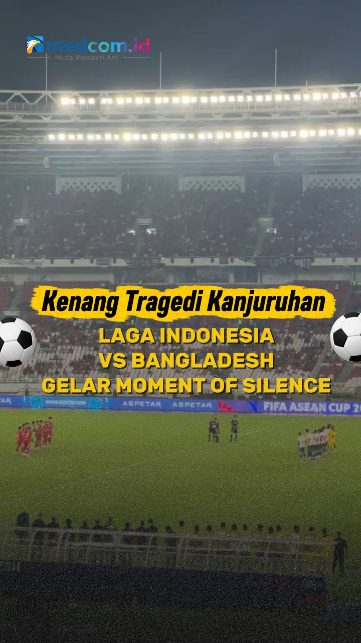 Kenang Tragedi Kanjuruhan, Laga Indonesia vs Bangladesh Gelar Moment of Silence