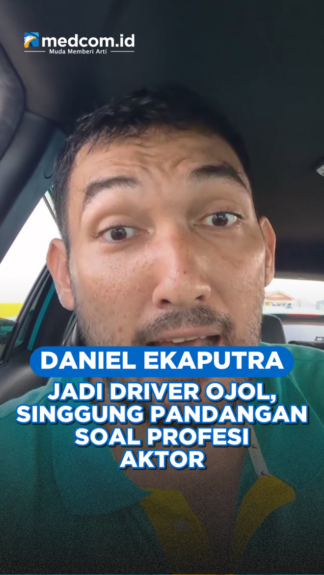 Daniel Ekaputra Jadi Driver Ojol, Singgung Pandangan soal Profesi Aktor
