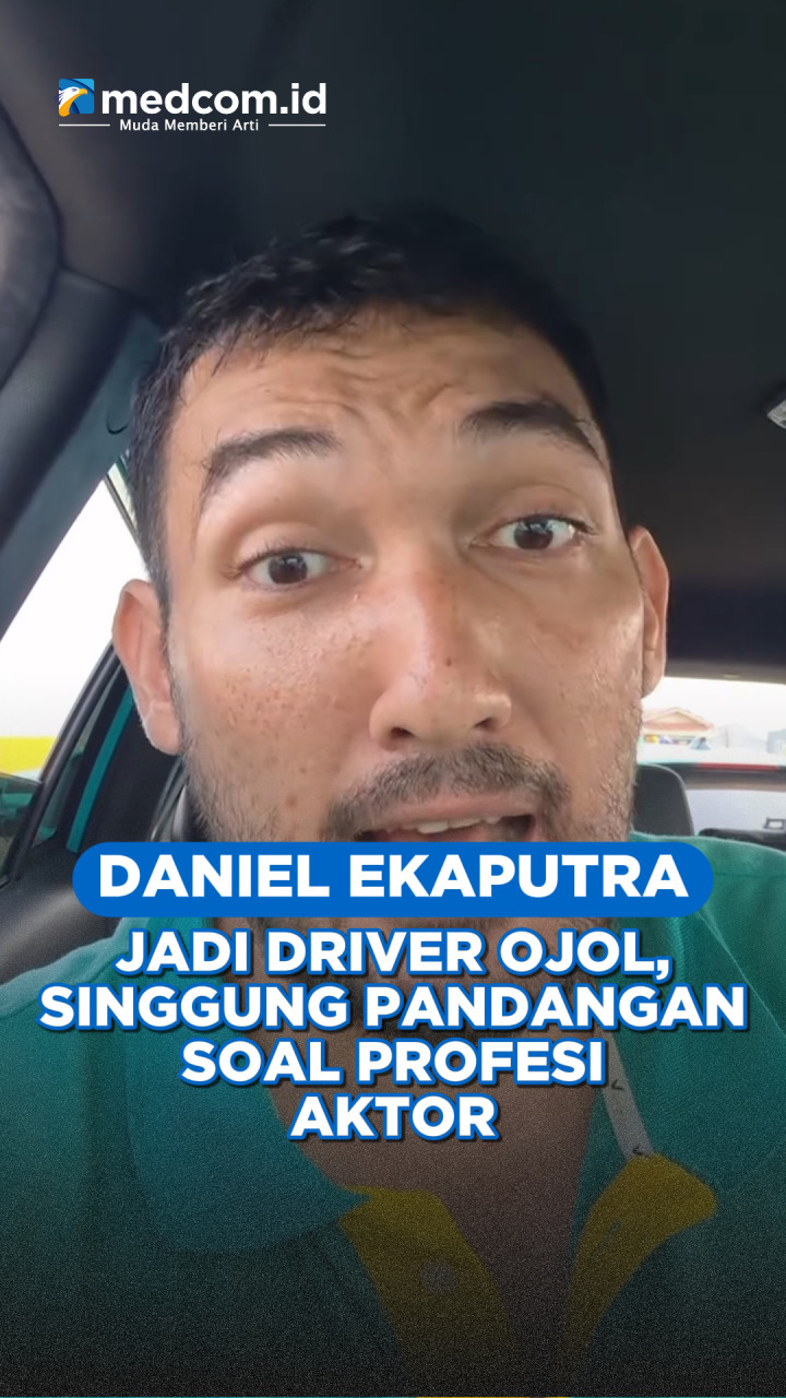 Daniel Ekaputra Jadi Driver Ojol, Singgung Pandangan soal Profesi Aktor