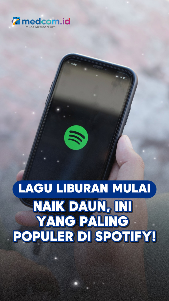 Lagu Liburan Mulai Naik Daun, Ini yang Paling Populer di Spotify!