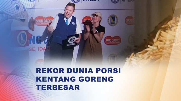 Festival Kentang di Idaho Pecahkan Rekor Porsi Kentang Goreng Terbesar