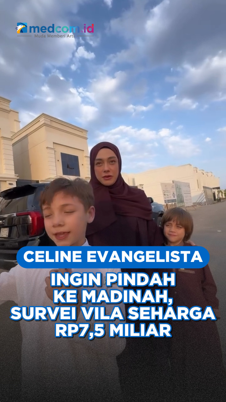 Celine Evangelista Ingin Pindah ke Madinah, Survei Vila Rp7,5 Miliar