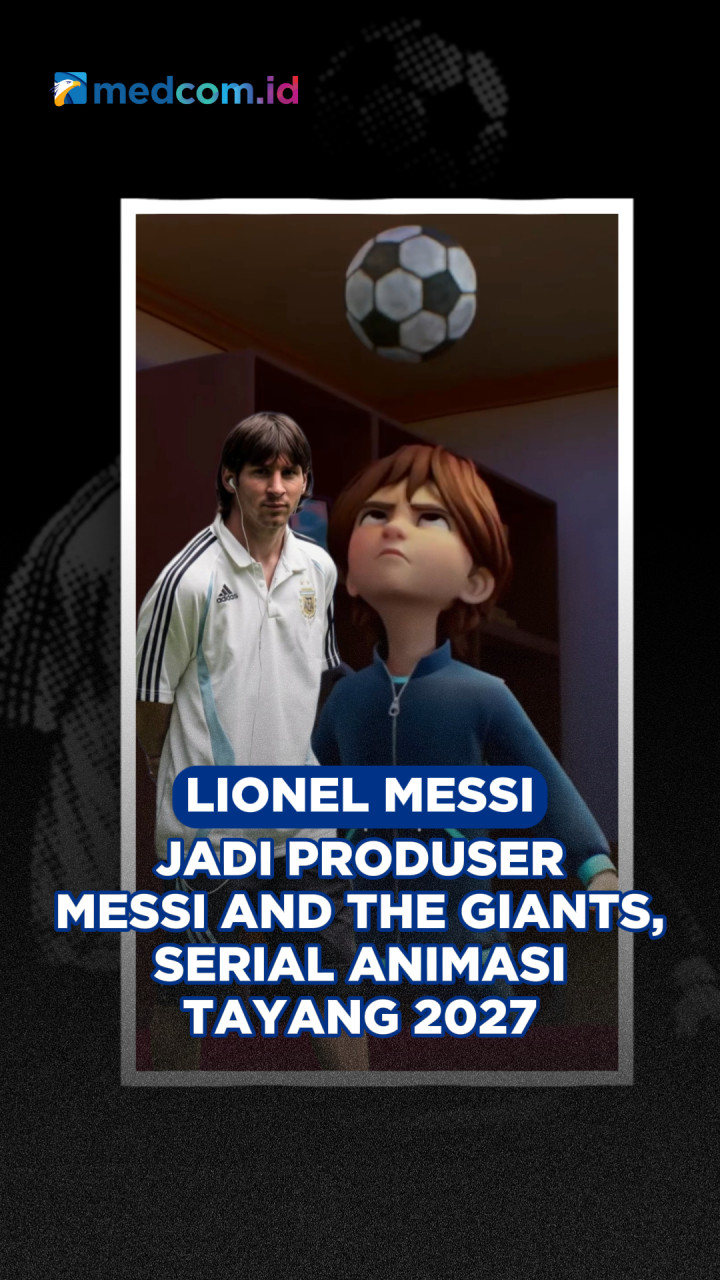 Lionel Messi Jadi Produser Messi and the Giants, Serial Animasi Tayang 2027