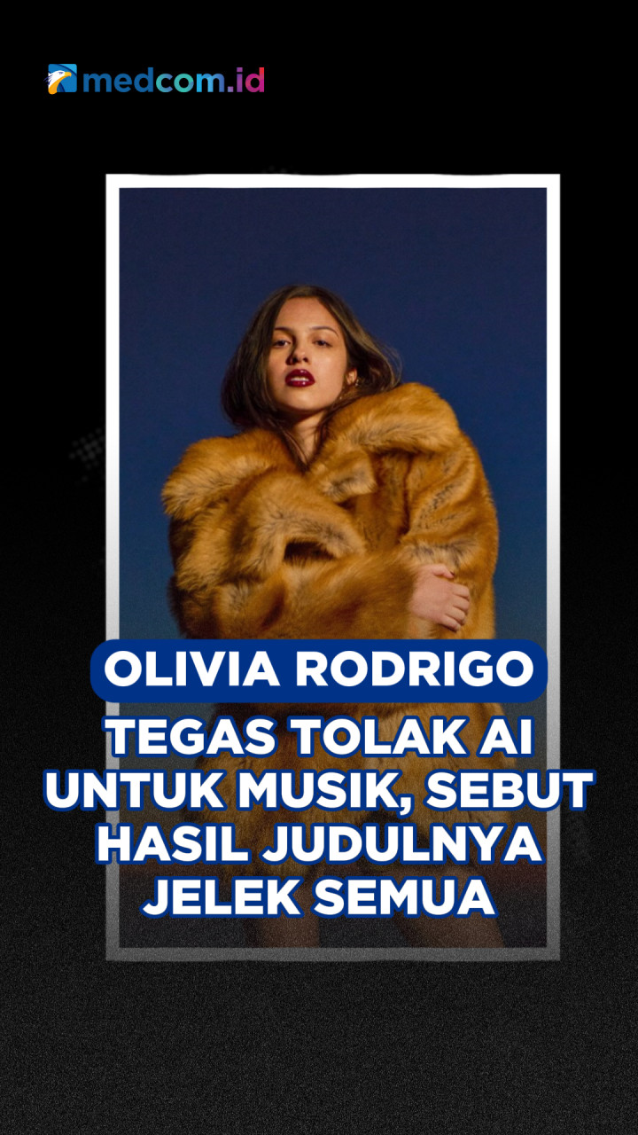 Olivia Rodrigo Tegas Tolak AI untuk Musik, Sebut Hasil Judulnya Jelek Semua