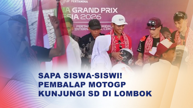Jelang MotoGP Mandalika, Pembalap Ajak Siswa Kenali Dunia Balap dan Keselamatan Berkendara