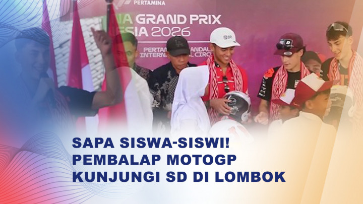 Jelang MotoGP Mandalika, Pembalap Ajak Siswa Kenali Dunia Balap dan Keselamatan Berkendara