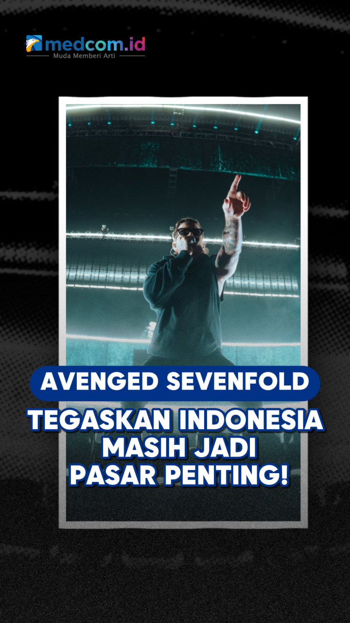 Avenged Sevenfold Tegaskan Indonesia Masih Jadi Pasar Penting!