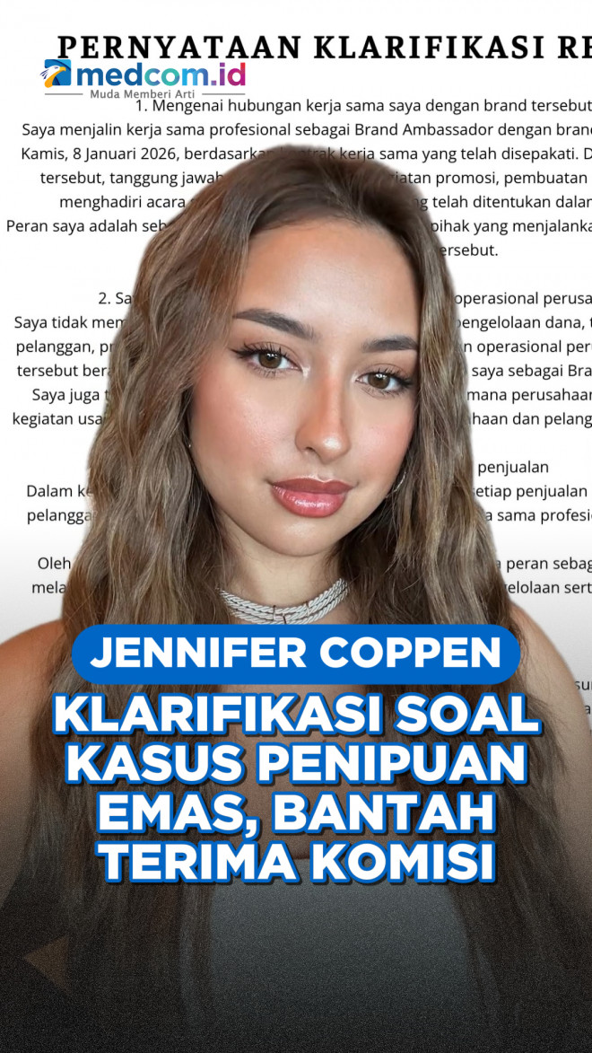 Jennifer Coppen Klarifikasi soal Kasus Penipuan Emas, Bantah Terima Komisi