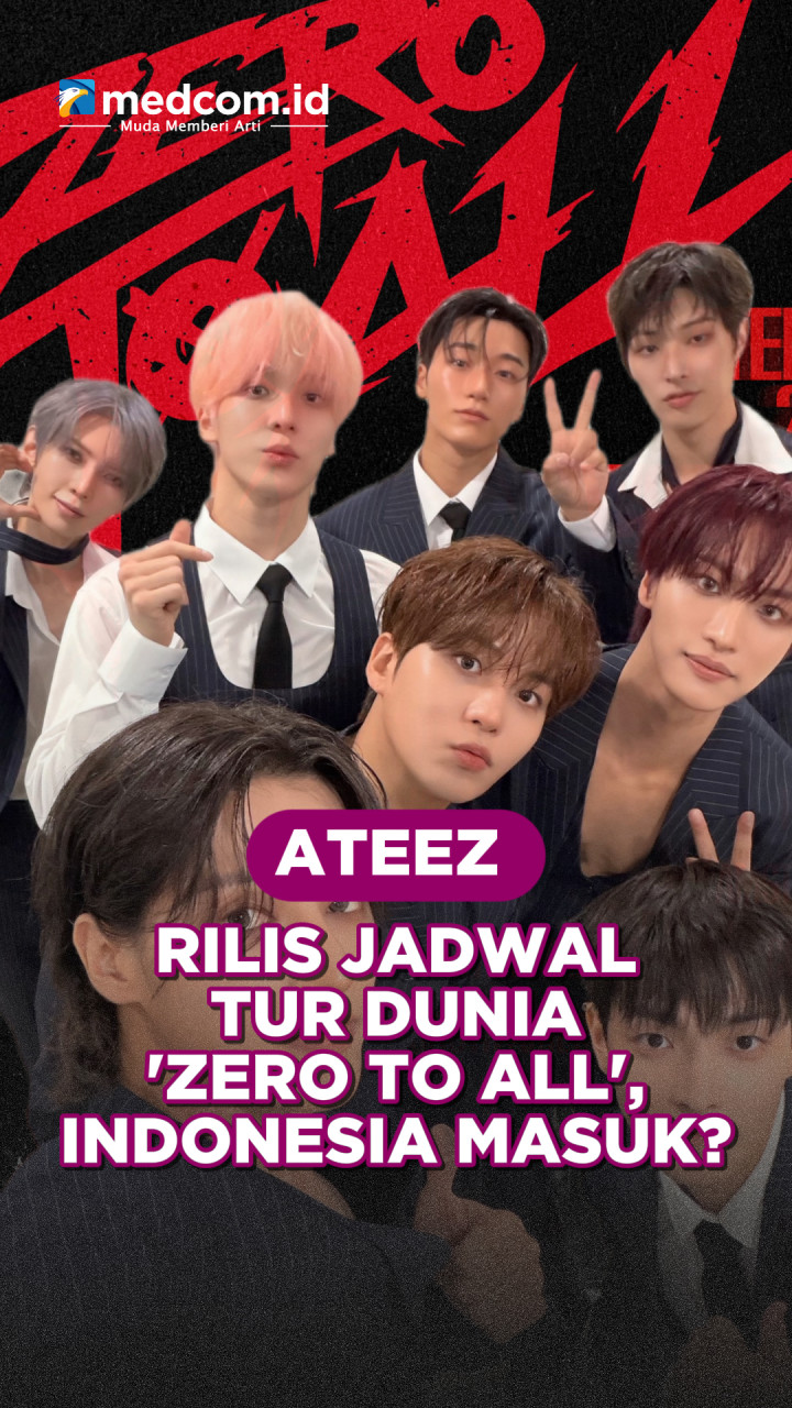 ATEEZ Rilis Jadwal Tur Dunia ZERO TO ALL, Indonesia Masuk?