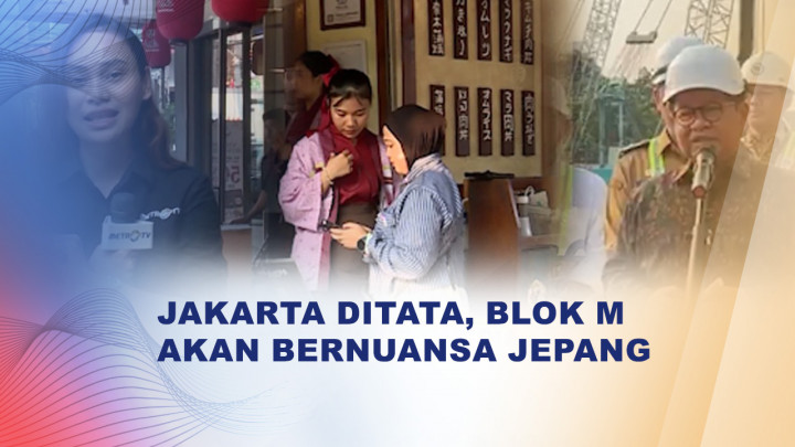 Blok M Bakal Bergaya Jepang, Pedagang Berharap Pengunjung Makin Ramai