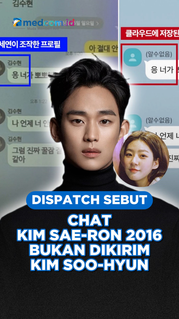 Dispatch Sebut Chat Kim Sae-ron 2016 Bukan Dikirim Kim Soo-hyun