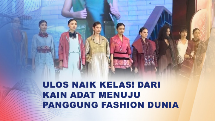 Ulos Tak Lagi Sekadar Kain Adat, Kini Hadir dalam Busana Modern