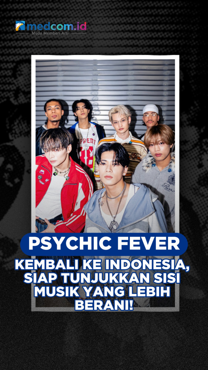PSYCHIC FEVER Kembali ke Indonesia, Siap Tunjukkan Sisi Musik yang Lebih Berani!