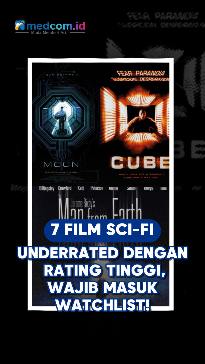 7 Film Sci-Fi Underrated dengan Rating Tinggi, Wajib Masuk Watchlist!
