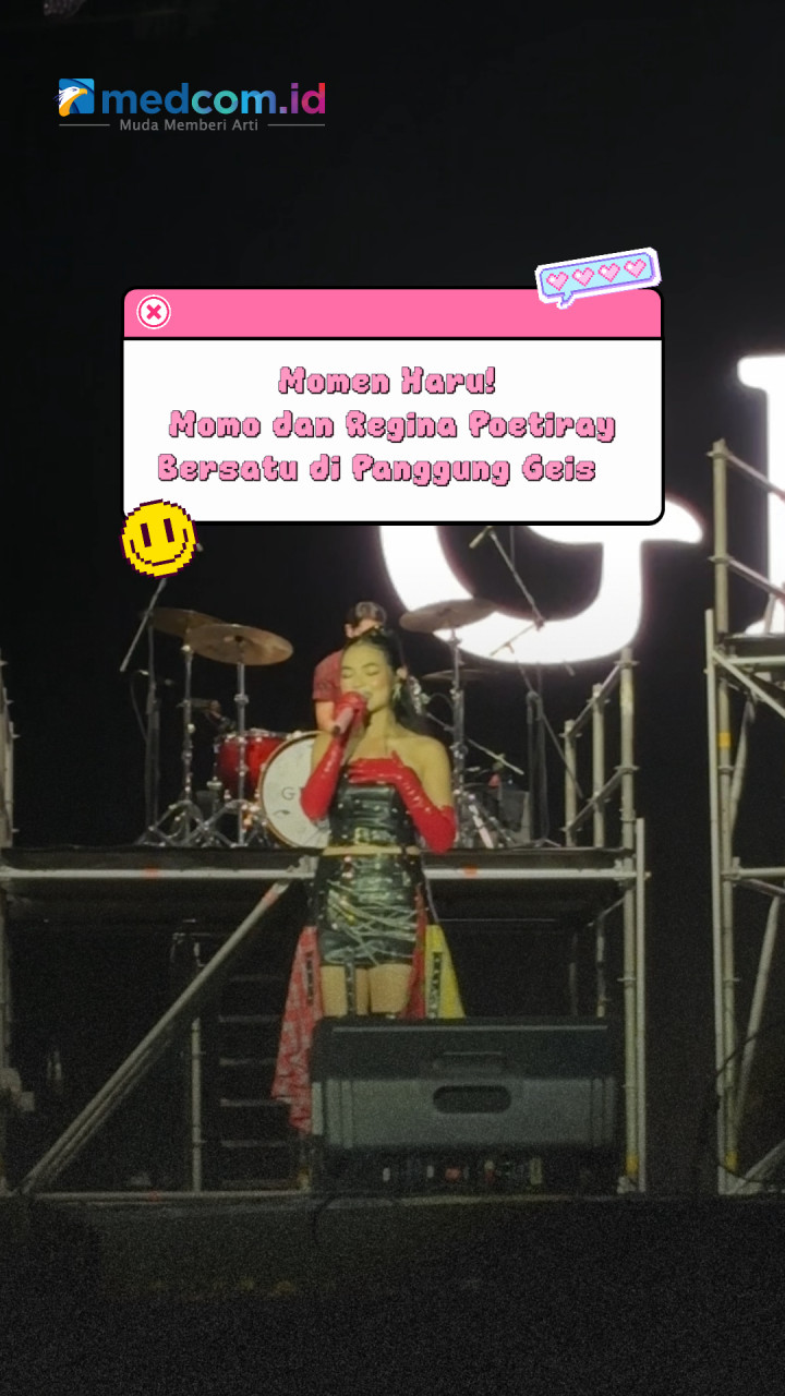 Momen Haru! Momo dan Regina Poetiray Bersatu di Panggung Geisha