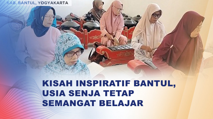 Lansia di Bantul Kembali Belajar Membaca dan Menulis, Tetap Aktif di Usia Senja