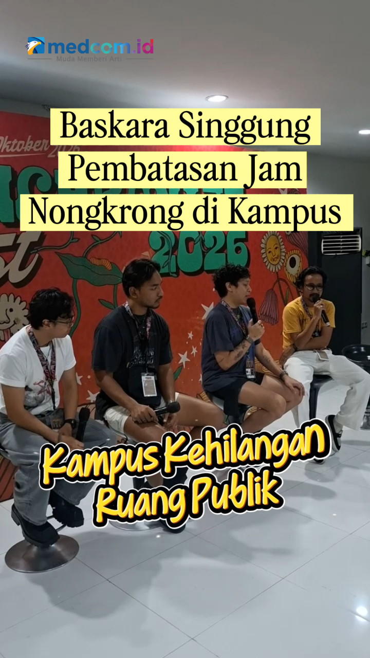 Baskara Singgung Pembatasan Jam Nongkrong di Kampus, Kampus Kehilangan Ruang Publik