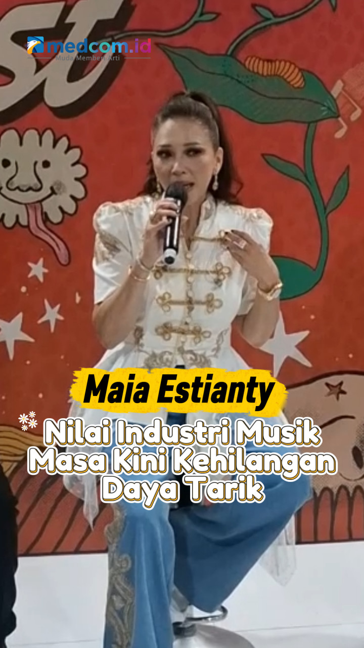 Maia Estianty Nilai Industri Musik Masa Kini Kehilangan Daya Tarik